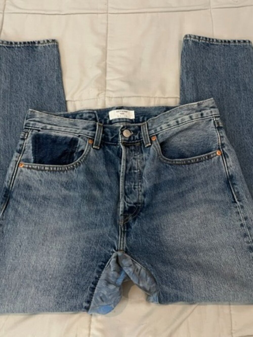 LAST Levi's Jeans Tapered Limited Edition Gusset 31 x 32 Actual 32 x 28.5 EUC